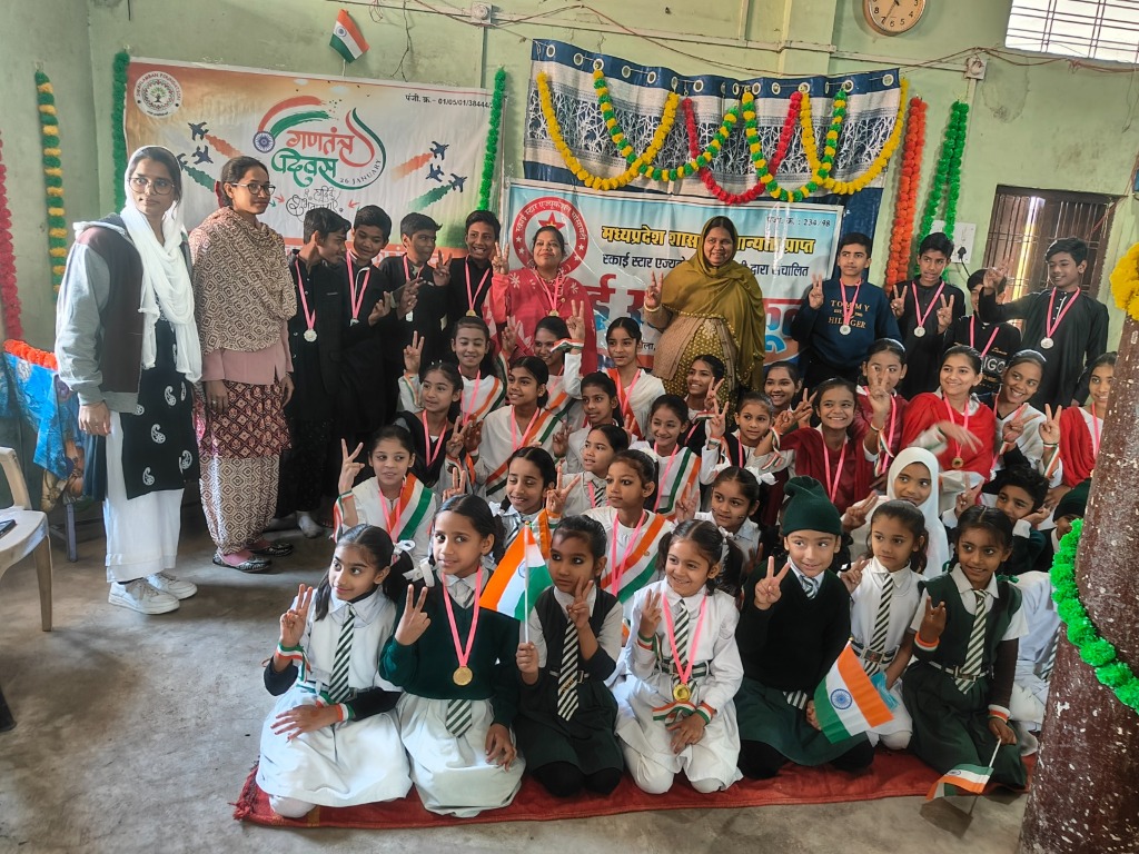 Children attending free education classes